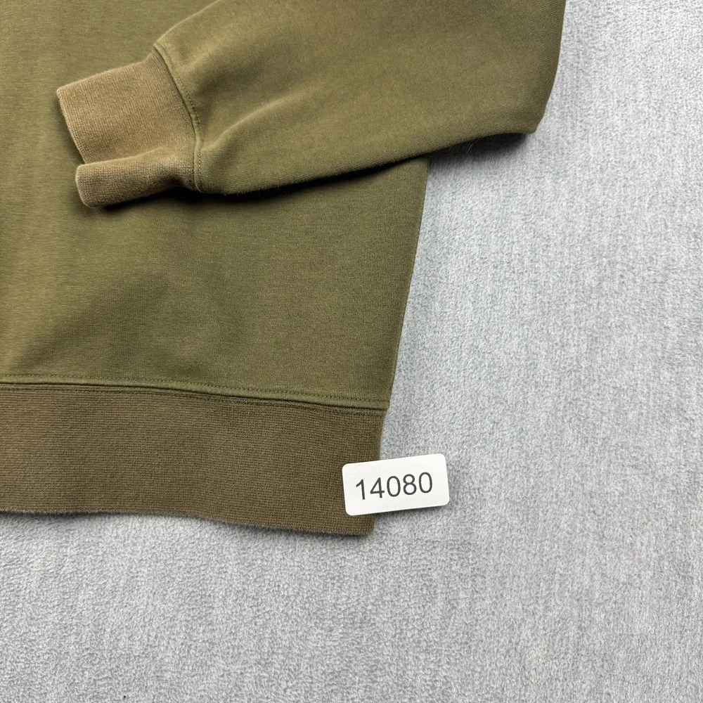 Polo Ralph Lauren Hoodie Kids Medium 10-12‎ Olive Green Full Zip Sweatshirt Pony